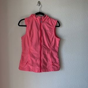 Eddie Bauer bright pink vest